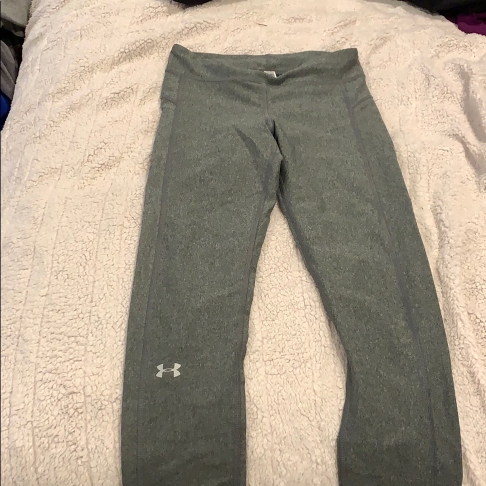 under armor grey xs leggings